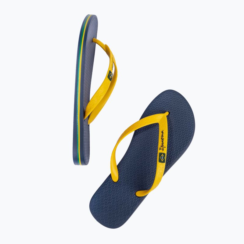 Flip-Flops Herren Ipanema Clas Brasil II AD blue/yellow