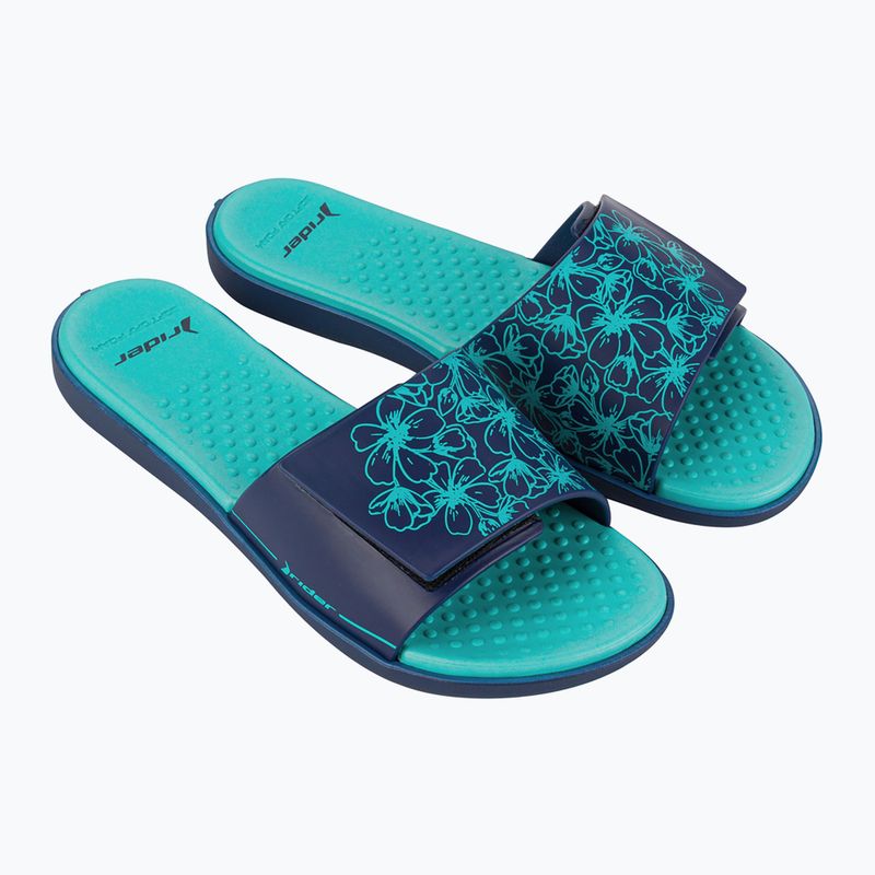 RIDER Pool V blau/hellblau Damen-Flip-Flops 8