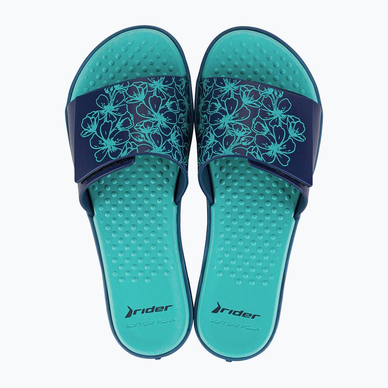 RIDER Pool V blau/hellblau Damen-Flip-Flops 9