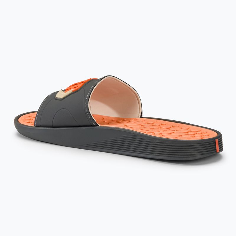 Slides Schlappen  Herren RIDER Pump Slide AD grey/dark grey/orange 3