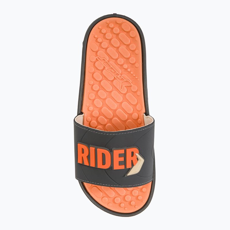 Slides Schlappen  Herren RIDER Pump Slide AD grey/dark grey/orange 5