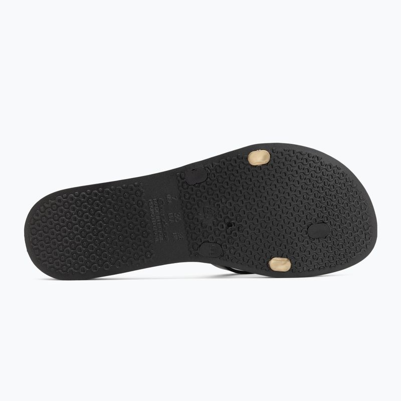 Ipanema Kirei schwarz/gold Damen-Flip-Flops 4