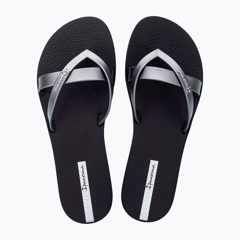 Damen Zehentrenner Ipanema Kirei black/silver 9
