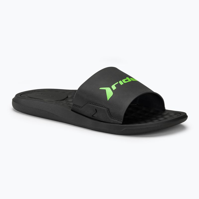 RIDER Step Slide schwarz/grün Herren-Flip-Flops