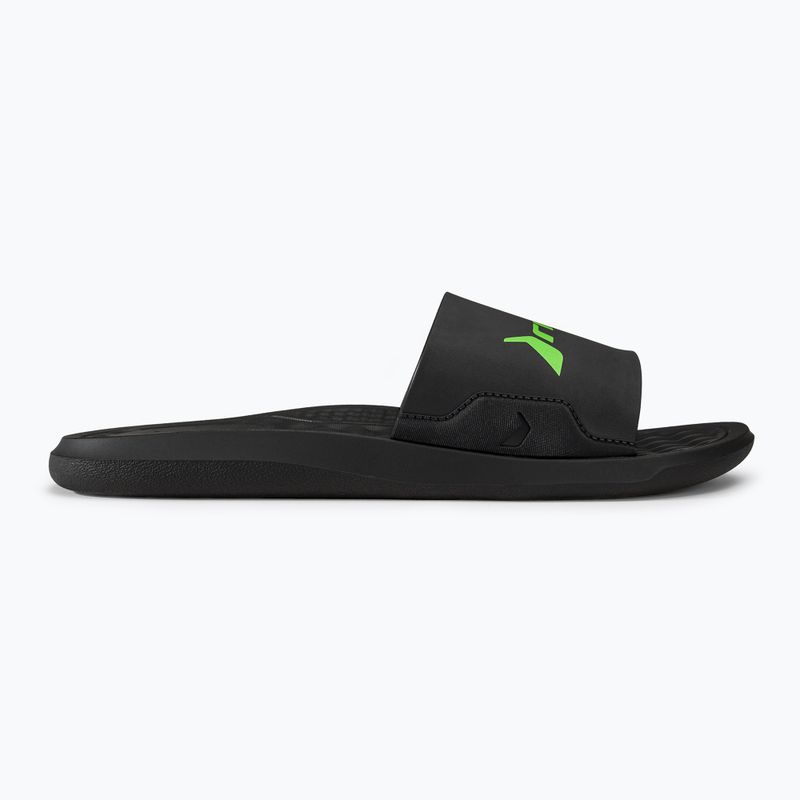 RIDER Step Slide schwarz/grün Herren-Flip-Flops 2