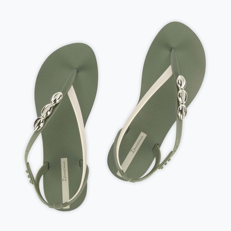 Ipanema Salty II Damen Sandalen grün / beige / silber