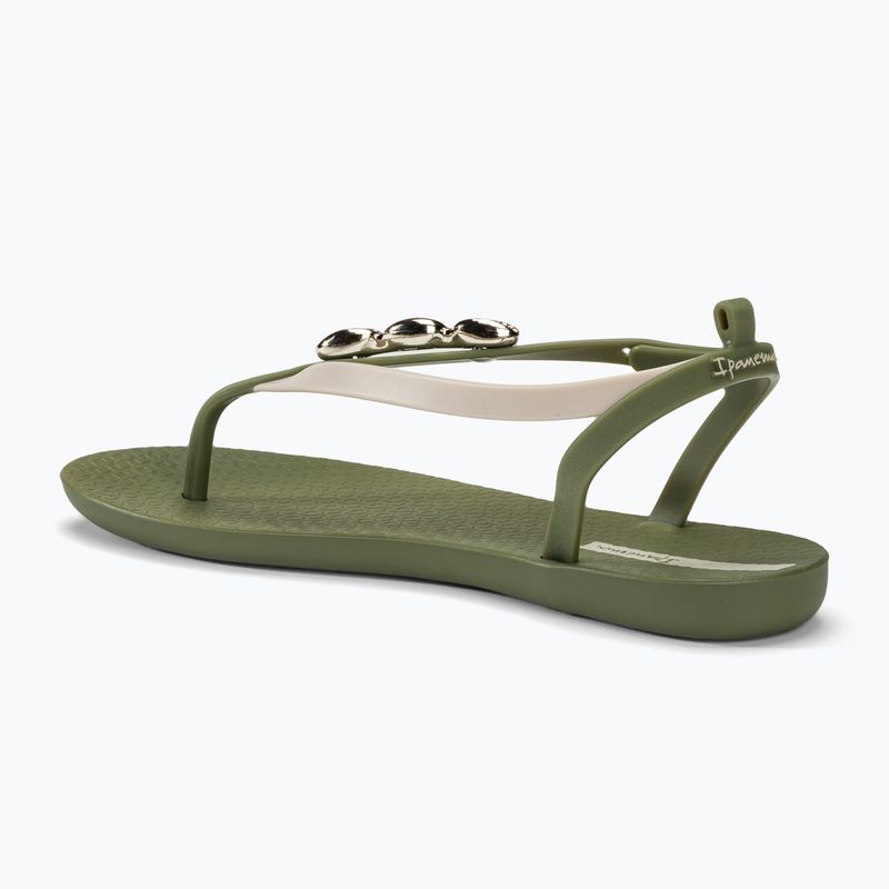 Ipanema Salty II Damen Sandalen grün / beige / silber