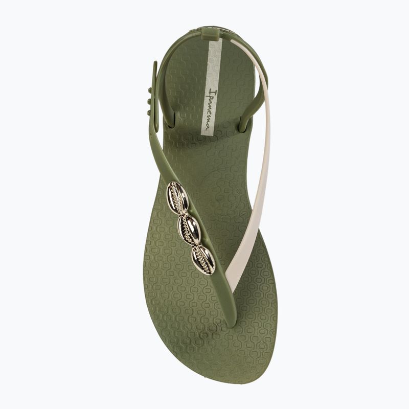 Ipanema Salty II Damen Sandalen grün / beige / silber