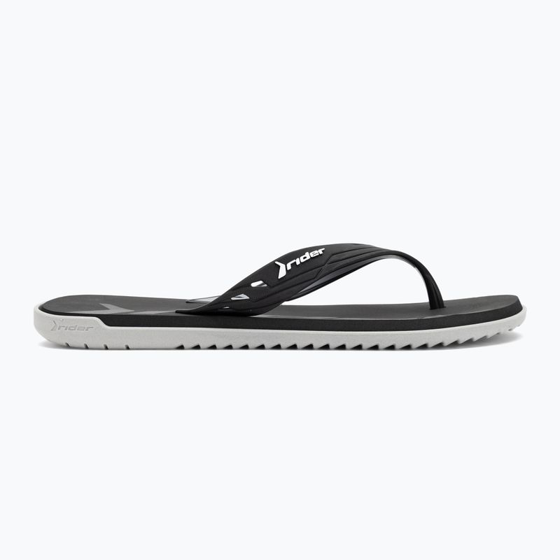 Herren RIDER Rw Thong Flip Flops grau/schwarz/dunkelgrau 2