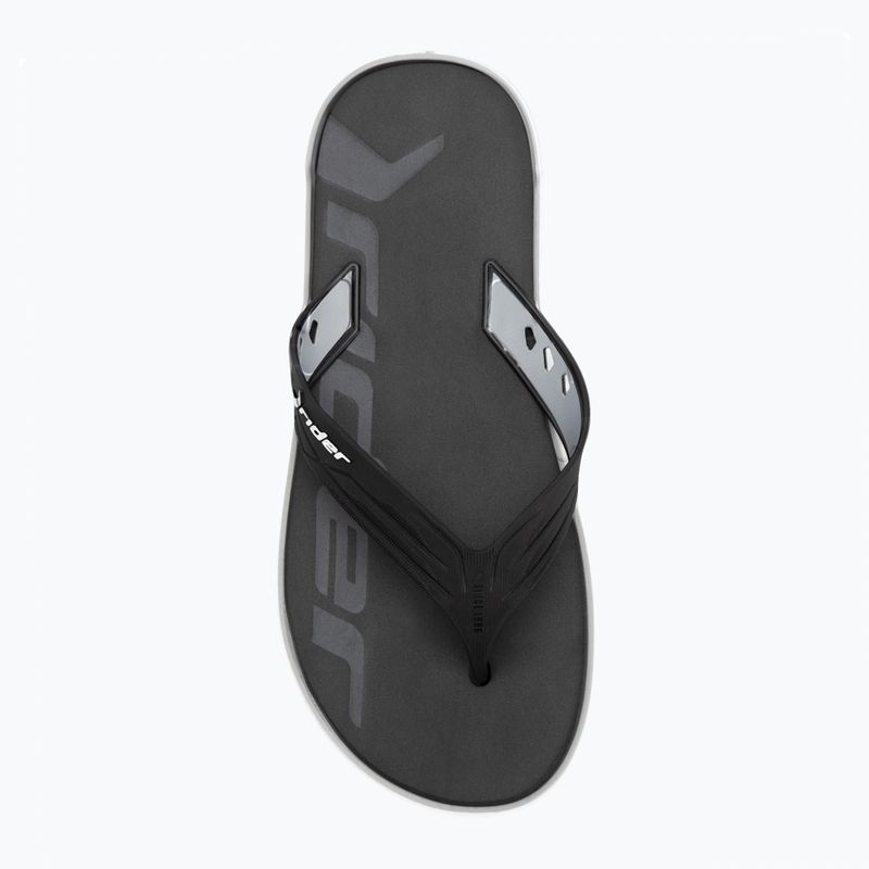 Herren RIDER Rw Thong Flip Flops grau/schwarz/dunkelgrau 6