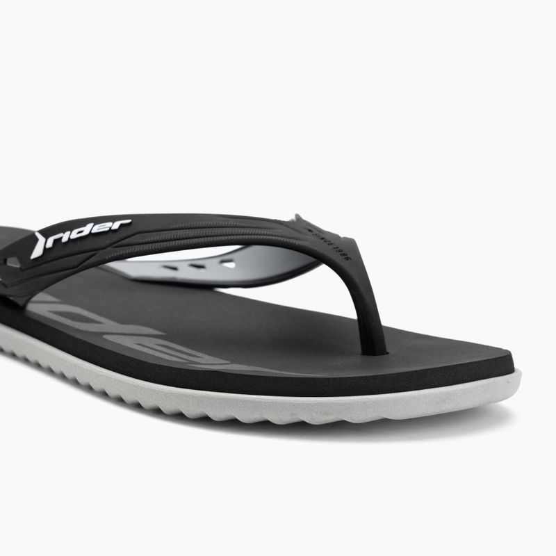 Herren RIDER Rw Thong Flip Flops grau/schwarz/dunkelgrau 7