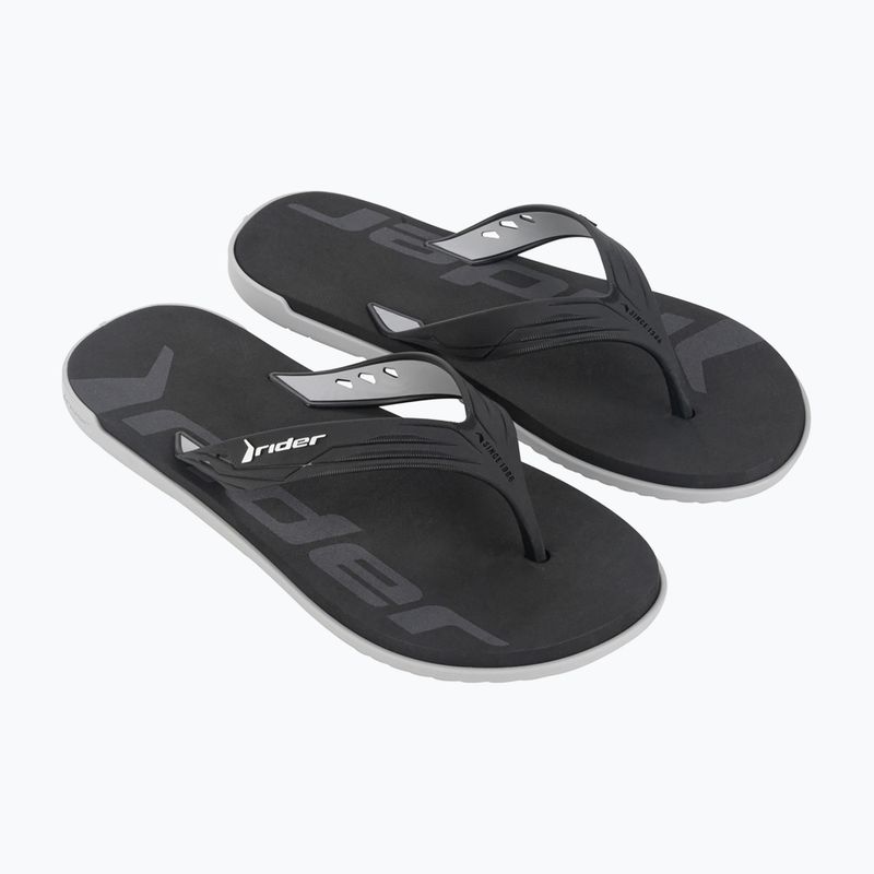 Herren RIDER Rw Thong Flip Flops grau/schwarz/dunkelgrau