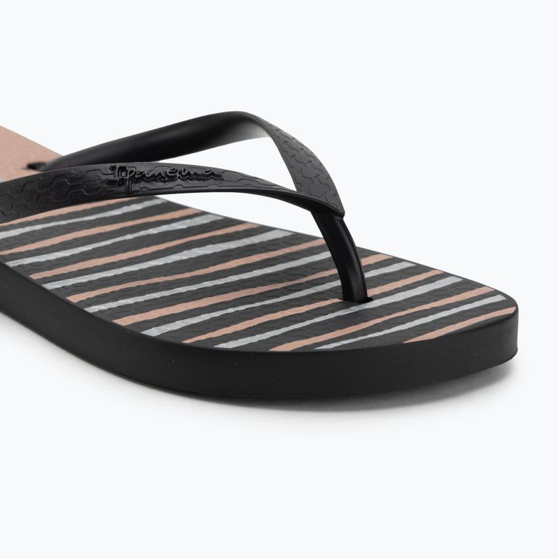 Ipanema Classic Happy XII schwarz/schwarz/rosa Damen Flip Flops 7