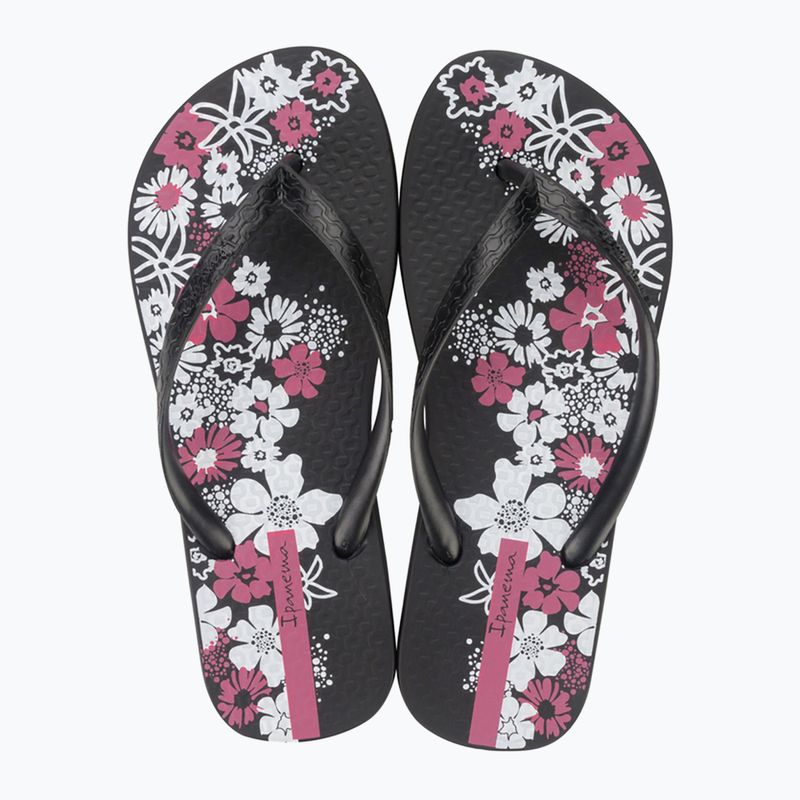 Ipanema Classic Happy XII schwarz/schwarz/weiß Damen Flip Flops 2