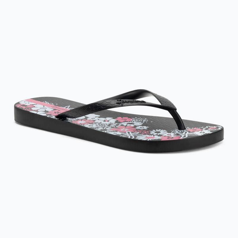 Ipanema Classic Happy XII schwarz/schwarz/weiß Damen Flip Flops