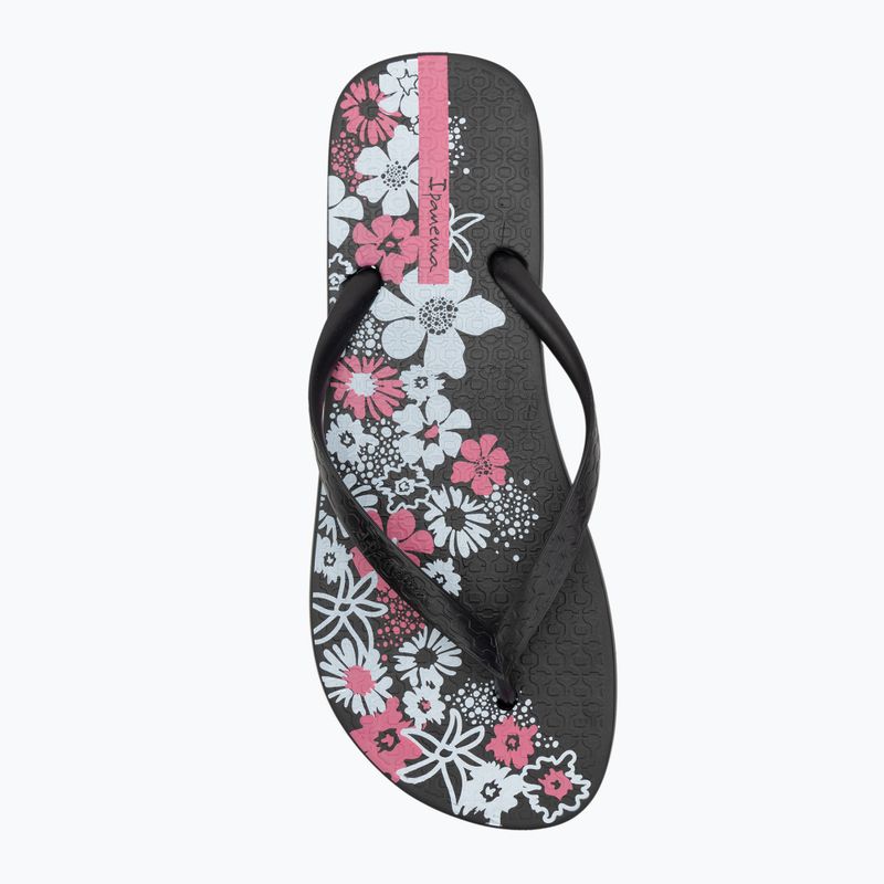 Ipanema Classic Happy XII schwarz/schwarz/weiß Damen Flip Flops 5