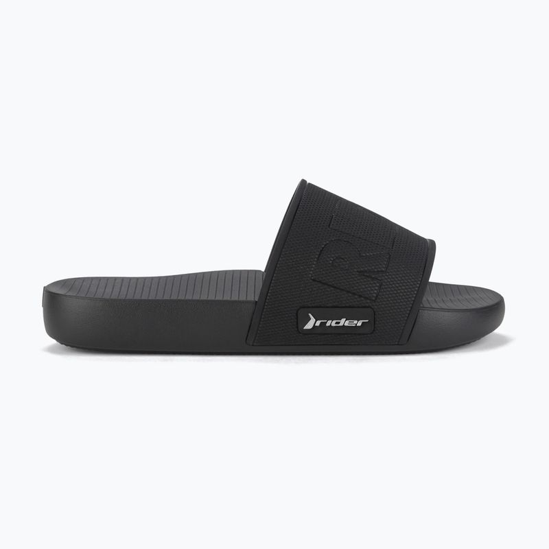 RIDER Grid Slide schwarz/schwarz/silber Herren-Flip-Flops 3