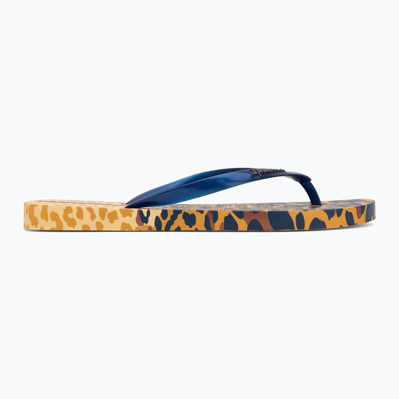Ipanema Animal Print VI Damen Flip Flops gelb/hellblau 2