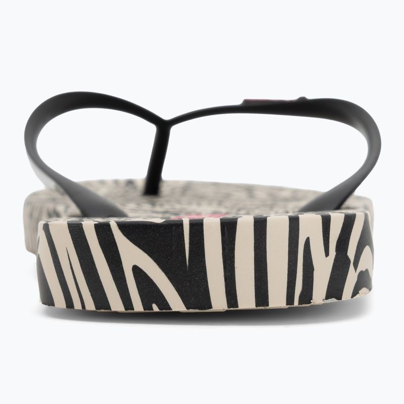 Ipanema Animal Print VI beige/schwarz/rosa Damen-Flip-Flops 6