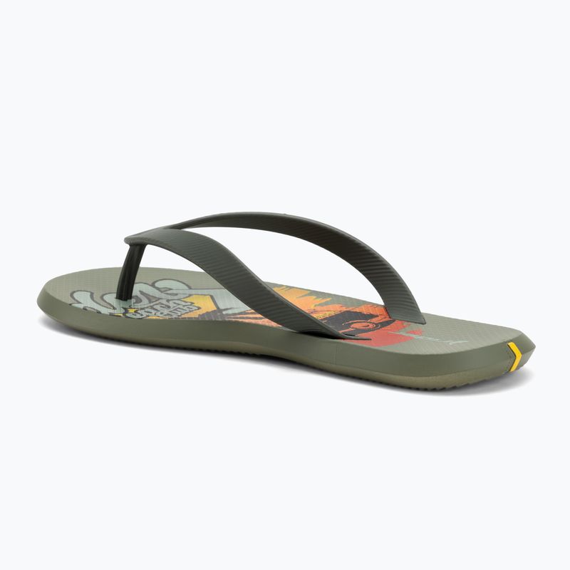 Herren RIDER R1 Energy VII grün/orange/gelb Flip Flops 3