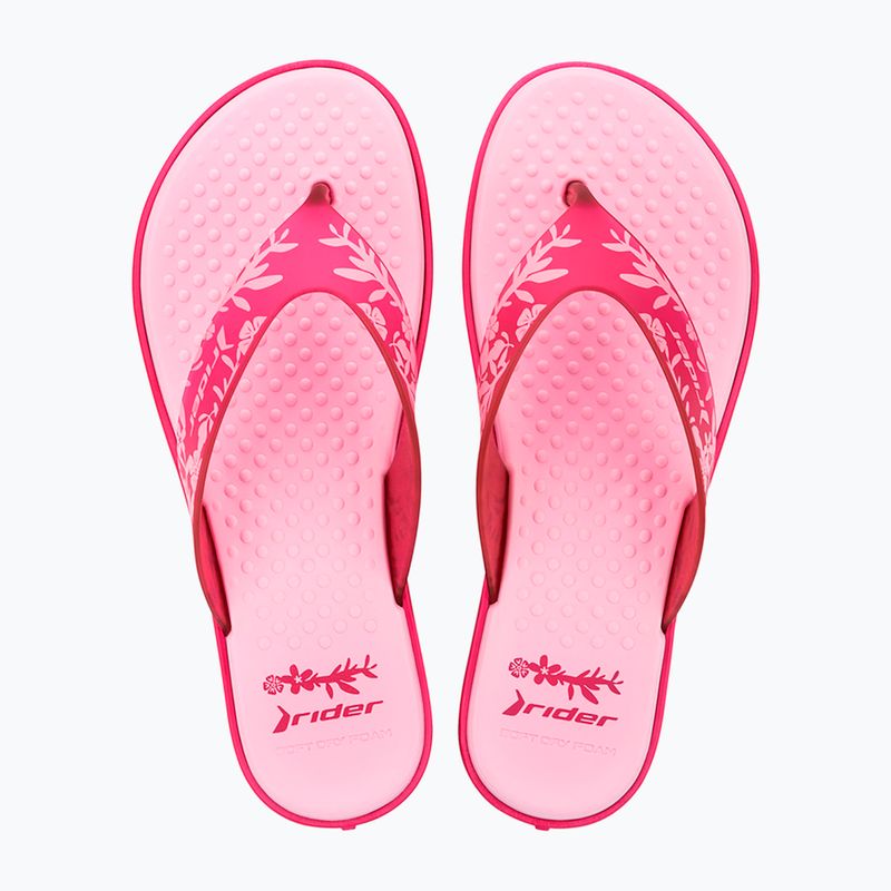 Damen-Flipflops RIDER Aqua VI rosa/rosa 2