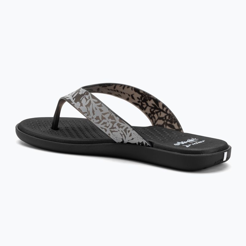 RIDER Aqua VI Damen Flip Flops schwarz/grau 3