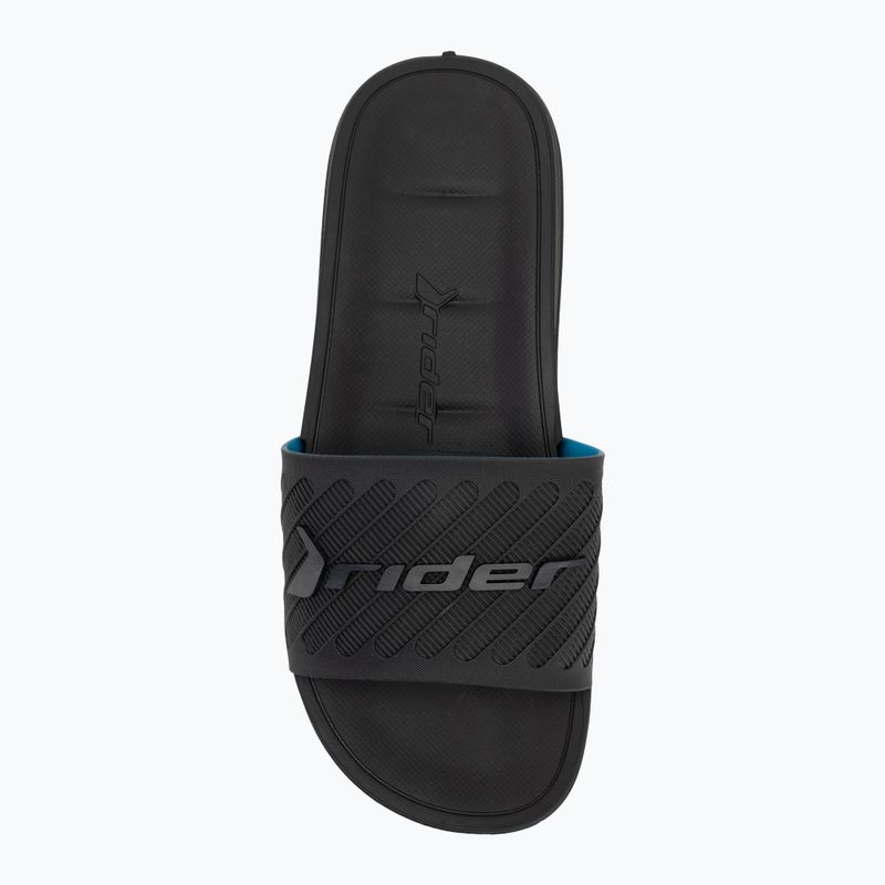 RIDER Free II Slide schwarz/blau Herren-Flip-Flops 5
