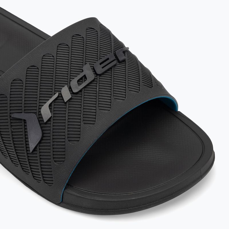 RIDER Free II Slide schwarz/blau Herren-Flip-Flops 7