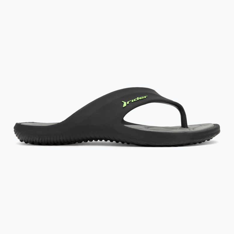 Flip-Flops Herren Rider Cape XVIII black/grey/green 2