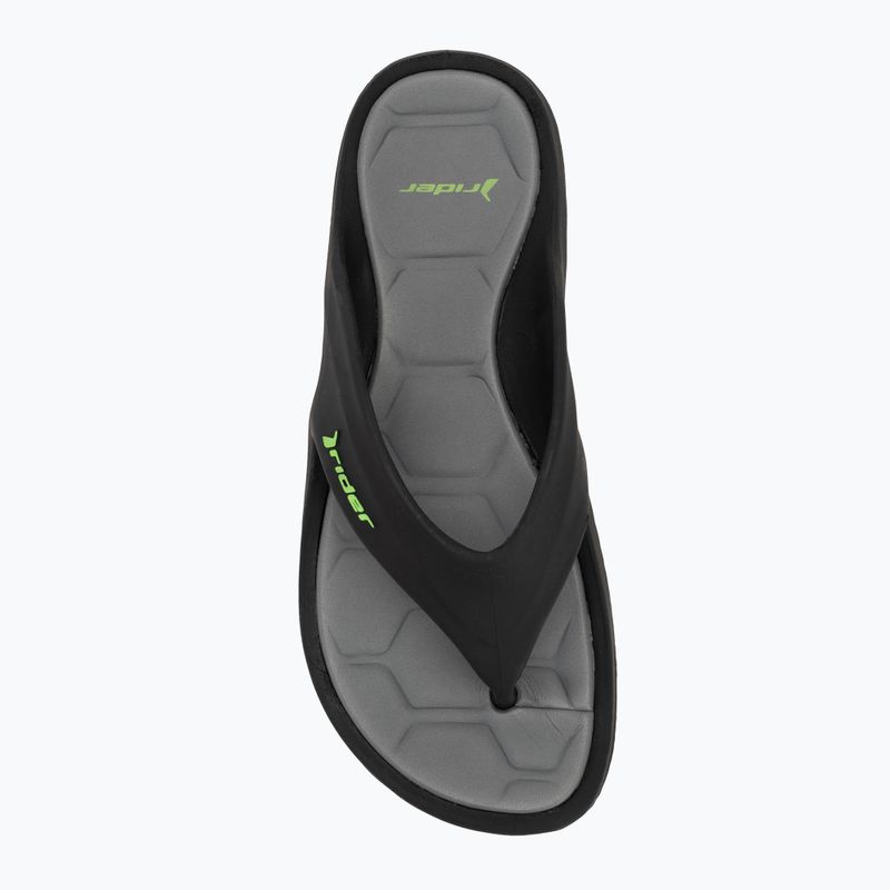 Flip-Flops Herren Rider Cape XVIII black/grey/green 5