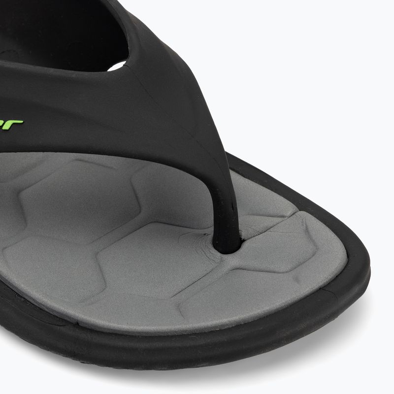 Flip-Flops Herren Rider Cape XVIII black/grey/green 7