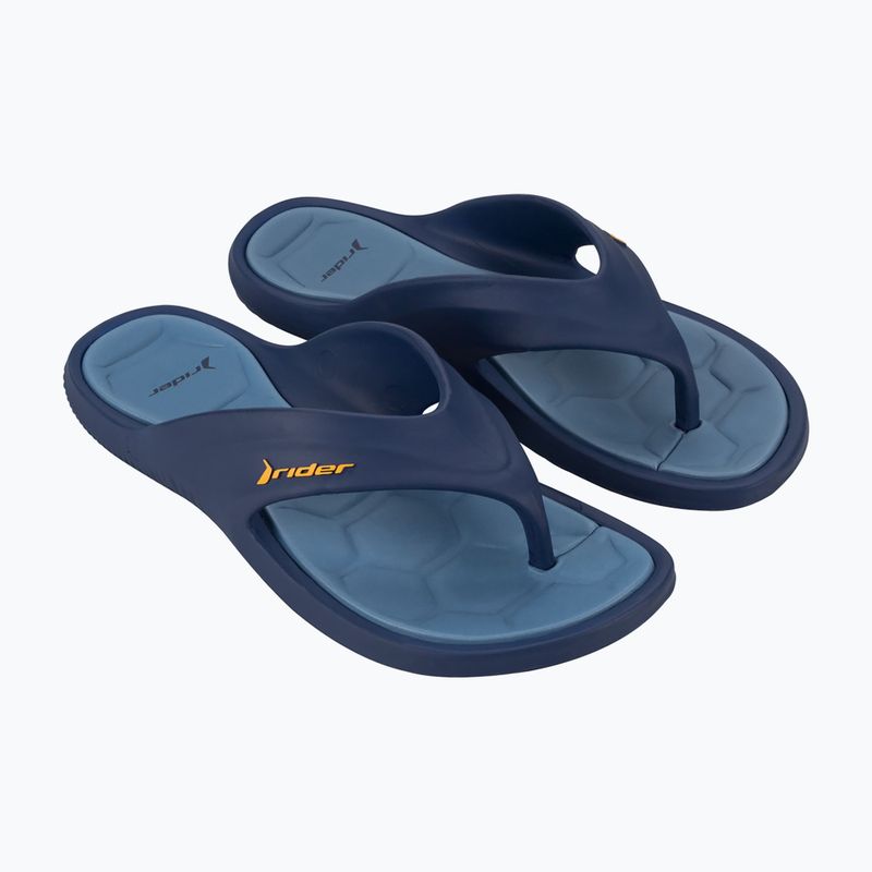 Flip-Flops Herren Rider Cape XVIII blue/blue/yellow 8
