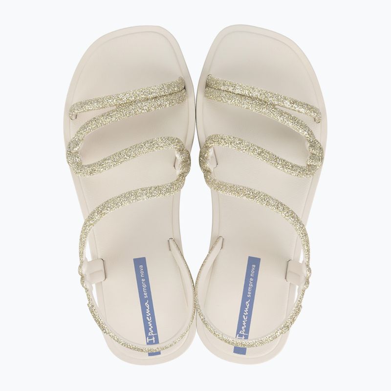 Sandalen Damen Ipanema Solar Glow Sand beige/glitter/blue 9