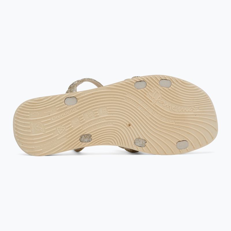 Sandalen Damen Ipanema Solar Glow Sand beige/glitter/blue 4