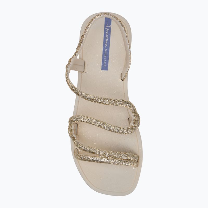 Sandalen Damen Ipanema Solar Glow Sand beige/glitter/blue 5