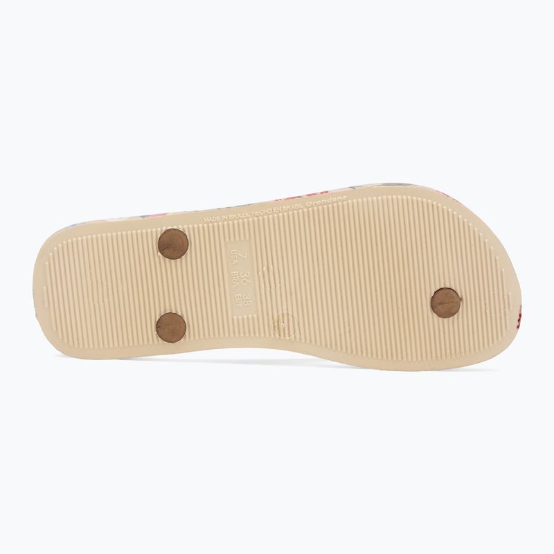 Badeschuhe Damen Ipanema Verao Tropical beige/gold 4