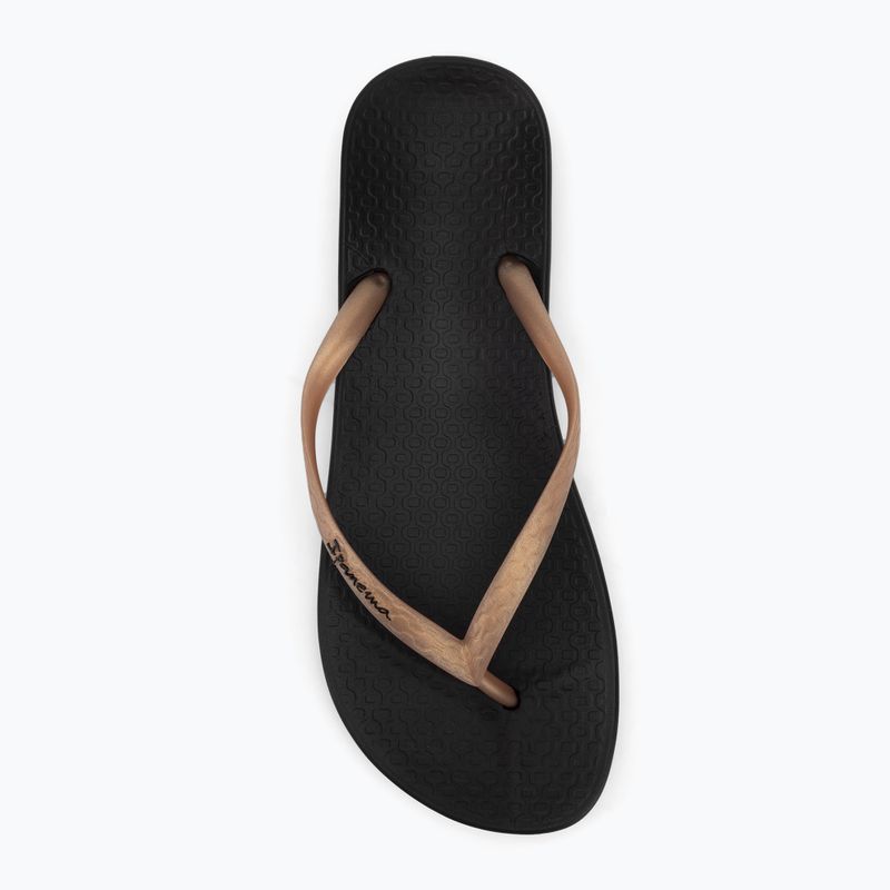 Flip-Flops Damen Ipanema Anat Tan black/gold 5