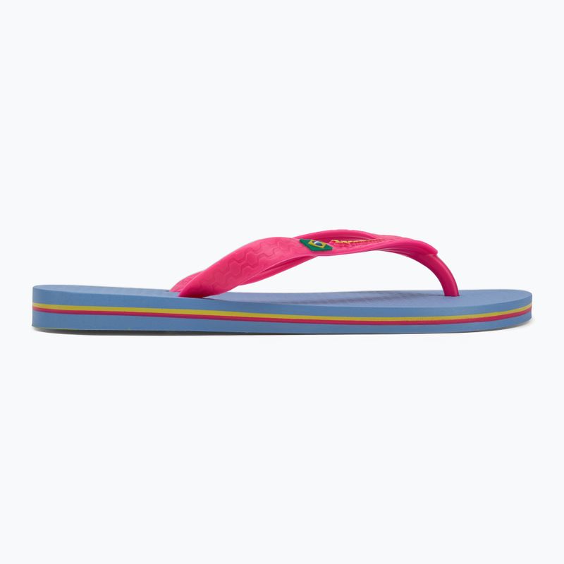 Flip-Flops Damen Ipanema Clas Brasil II blue/pink 2