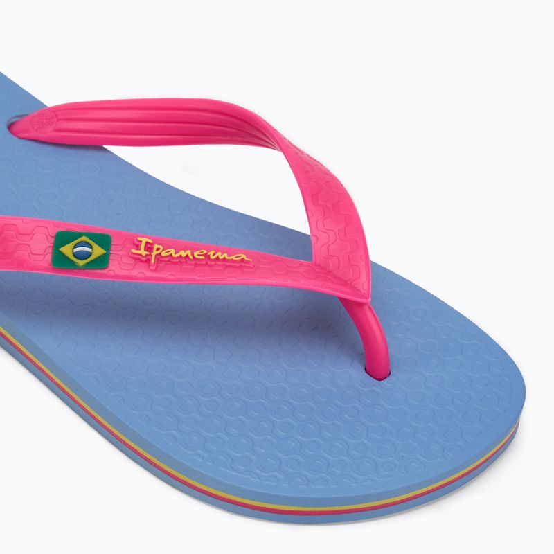 Flip-Flops Damen Ipanema Clas Brasil II blue/pink 7