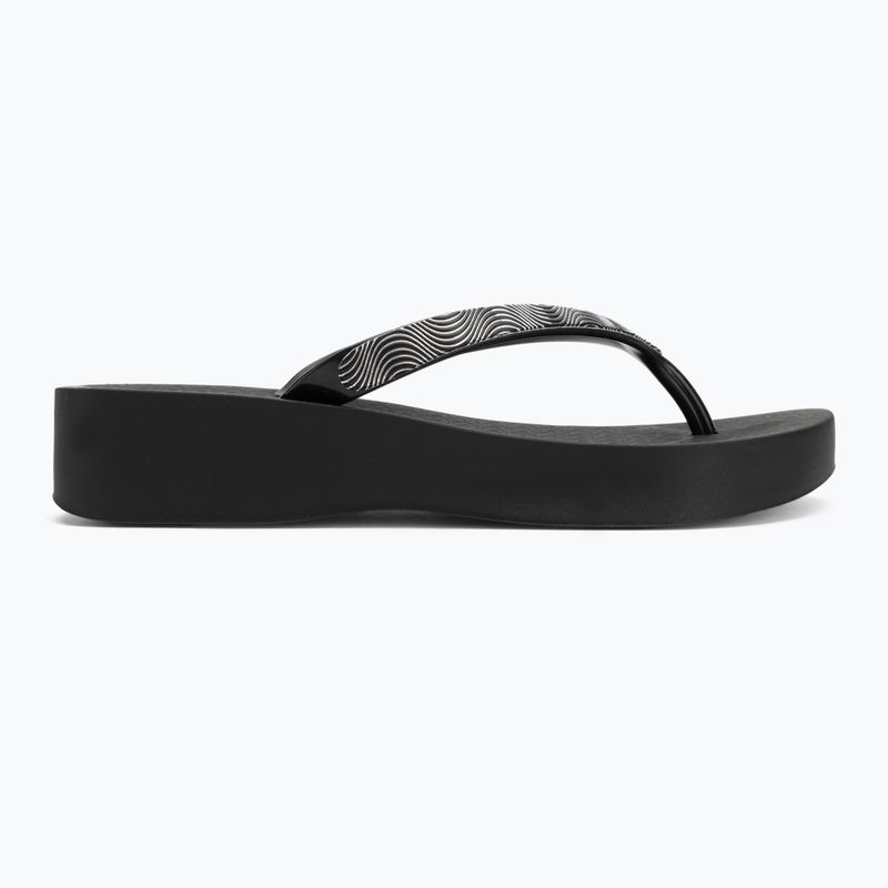 Ipanema Mesh X Plat Damen schwarz/schwarz/lila Flip Flops 2