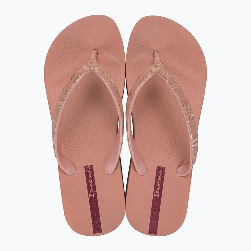 Ipanema Mesh X Plat Damen Flip Flops rosa/rosa/rot 2