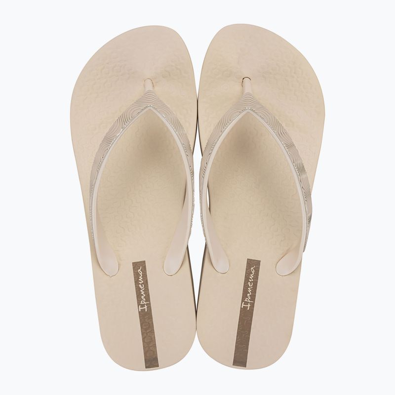 Ipanema Mesh X Plat Damen Flip Flops beige/beige/braun 2