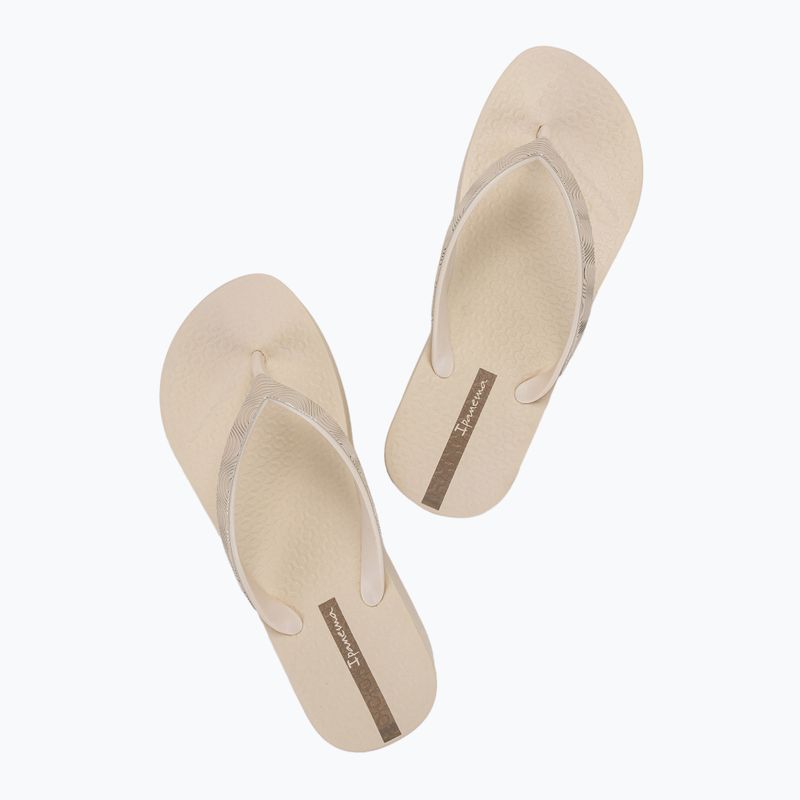 Ipanema Mesh X Plat Damen Flip Flops beige/beige/braun 3