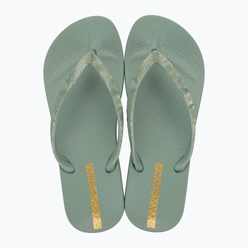 Ipanema Mesh IX Damen Flip Flops grün/grün/kupfer 2