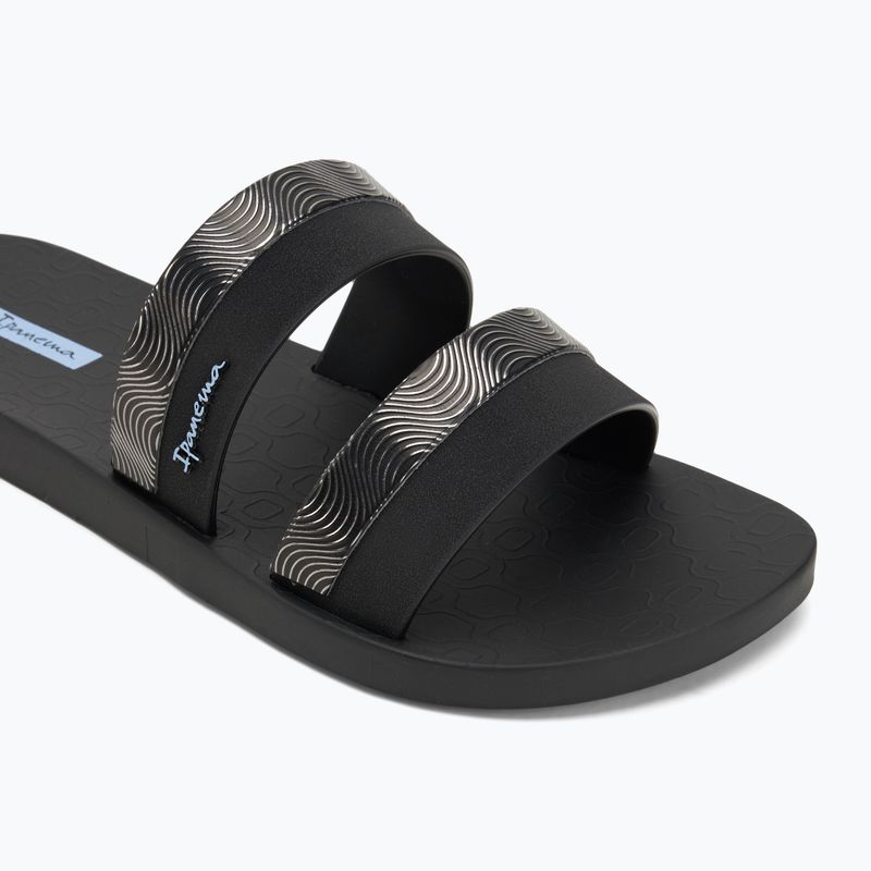Ipanema Mesh Slide Damen schwarz/blau Flip-Flops 7