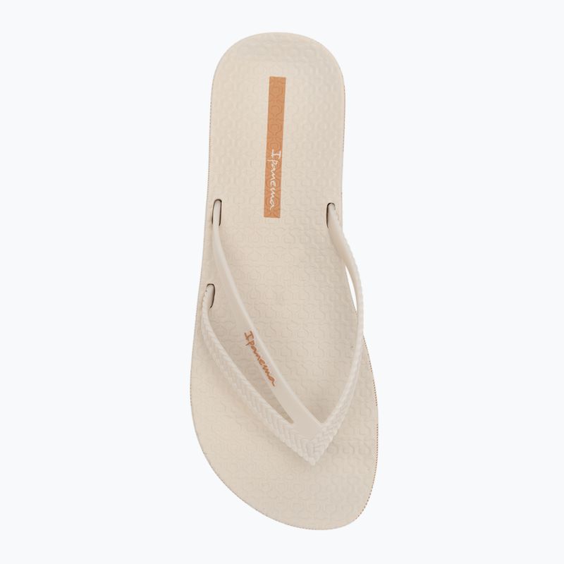 Ipanema Damen Flip Flops Bossa Soft V beige/hellbeige 5