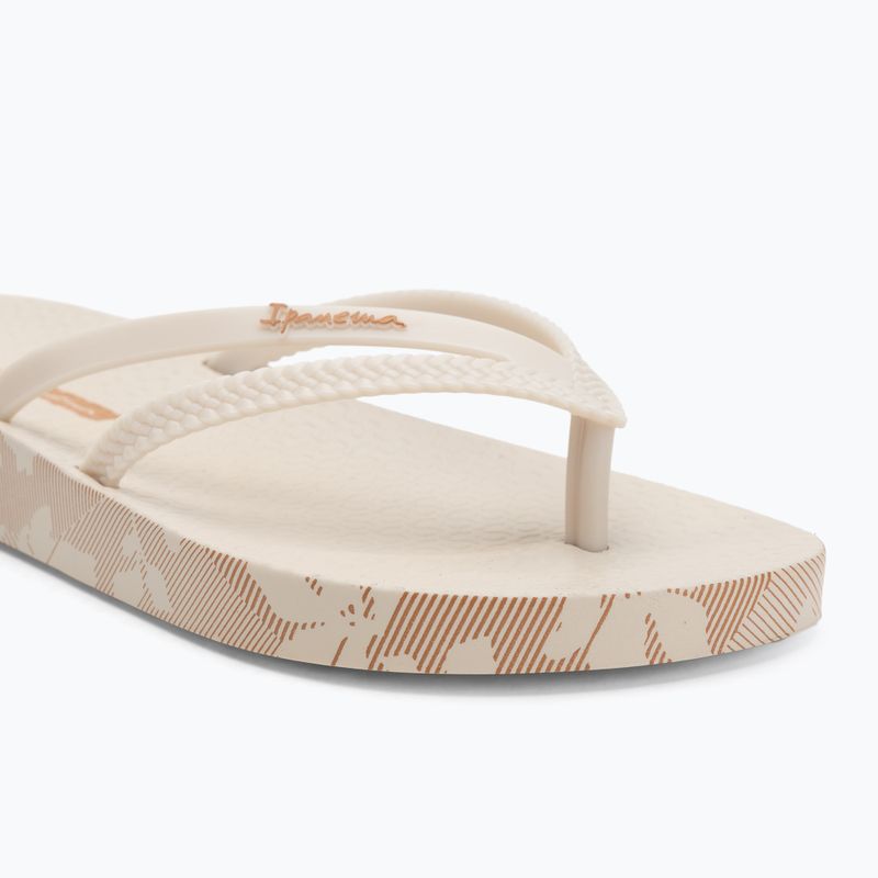 Ipanema Damen Flip Flops Bossa Soft V beige/hellbeige 7
