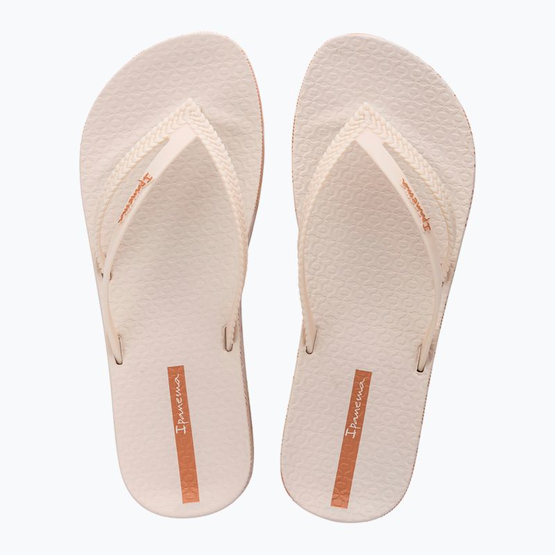 Ipanema Damen Flip Flops Bossa Soft V beige/hellbeige 2