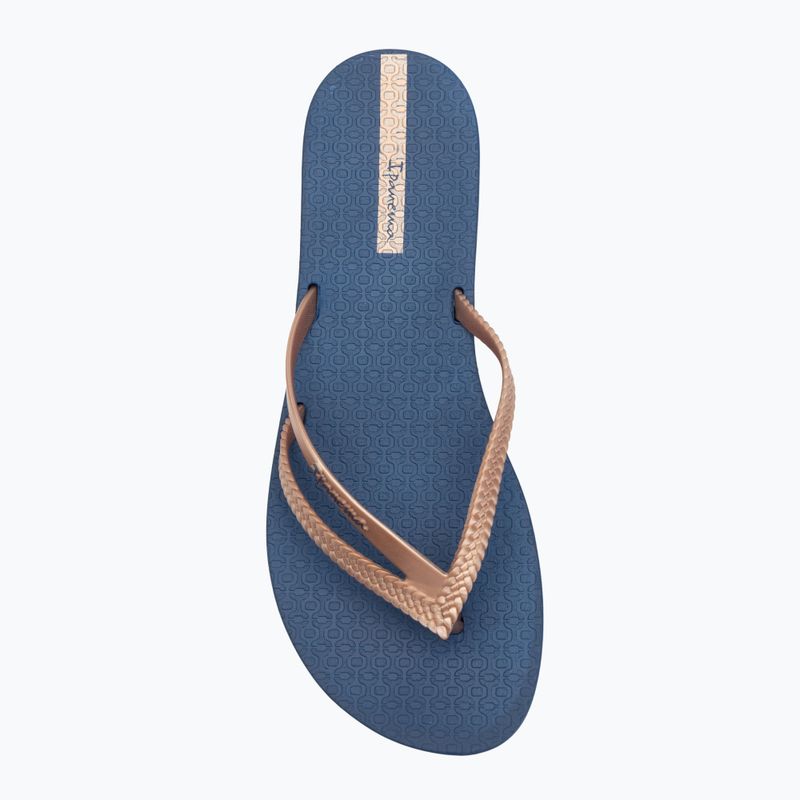Flip-Flops Damen Ipanema Bossa blue/metallic pink 5