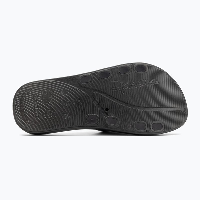 Ipanema Anat Classic schwarz/schwarz/weiß Kinder-Flip-Flops 4